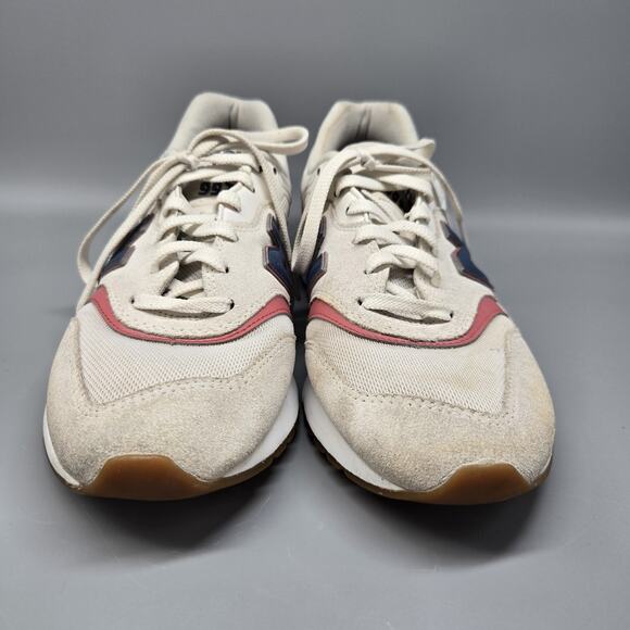 Unisex Women's 11 Men’s 9.5 New Balance 997H White Blue Red Running Shoes - Picture 3 of 12